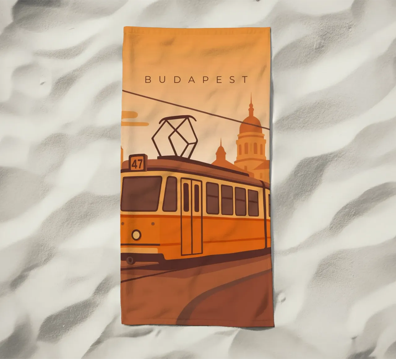 Budapest telo mare da minimalist designs