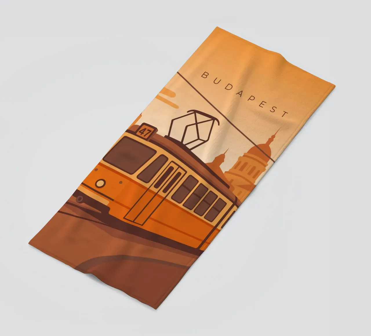 Budapest telo mare da minimalist designs