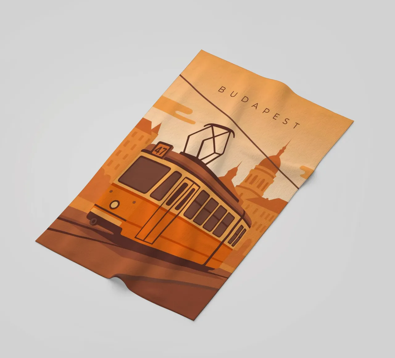 Budapest telo mare da minimalist designs