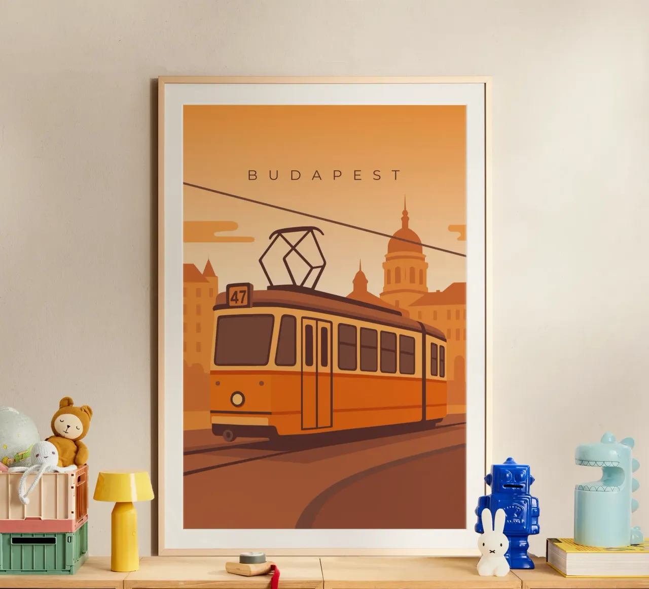 Budapest poster da minimalist designs