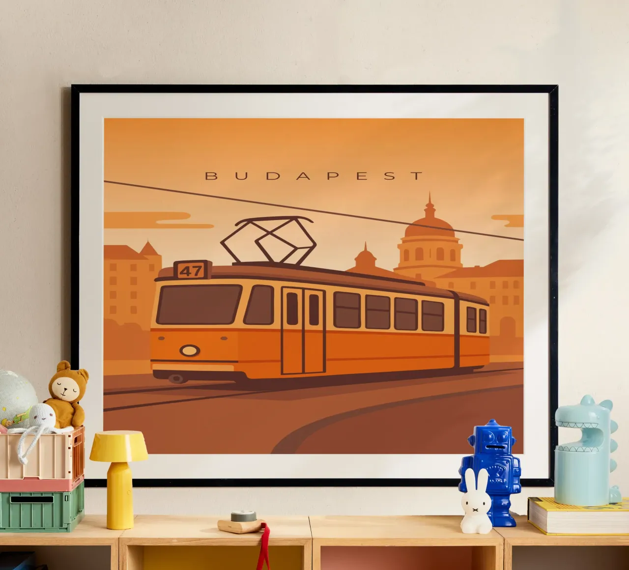 Budapest poster da minimalist designs