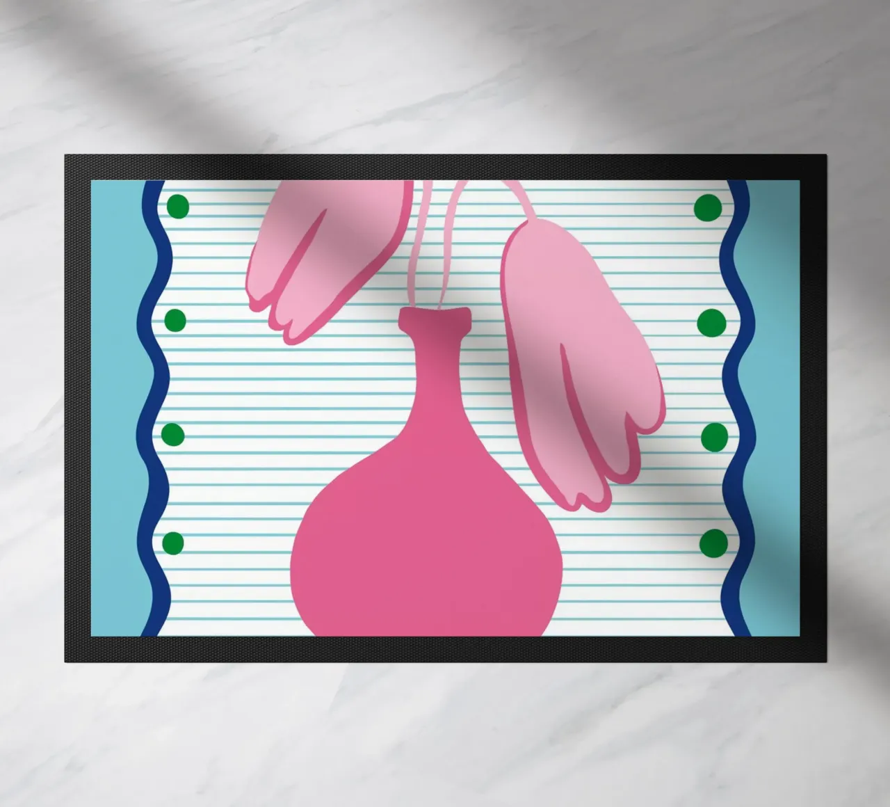 Harmony doormat by Miho Art Studio