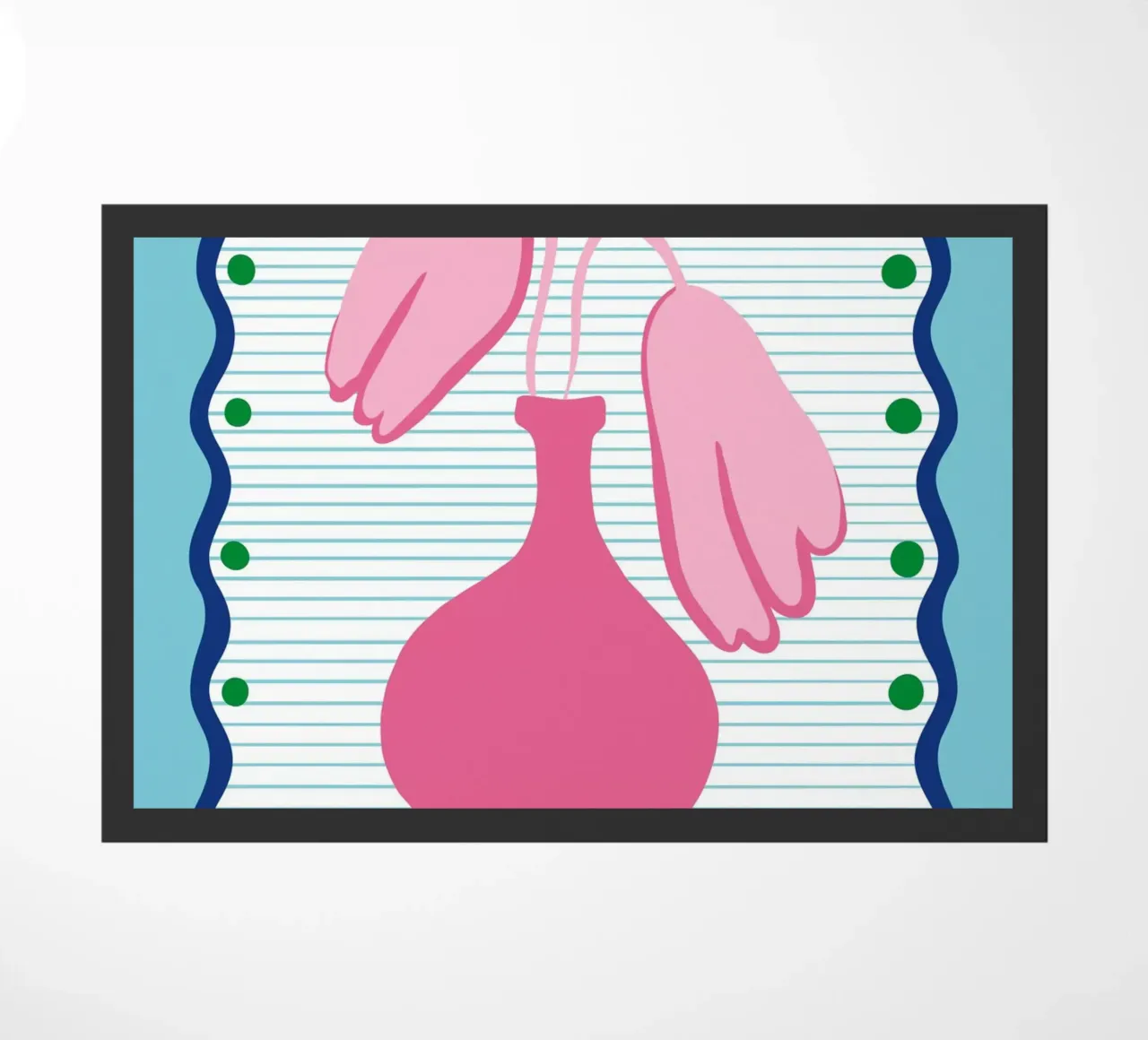 Harmony doormat by Miho Art Studio