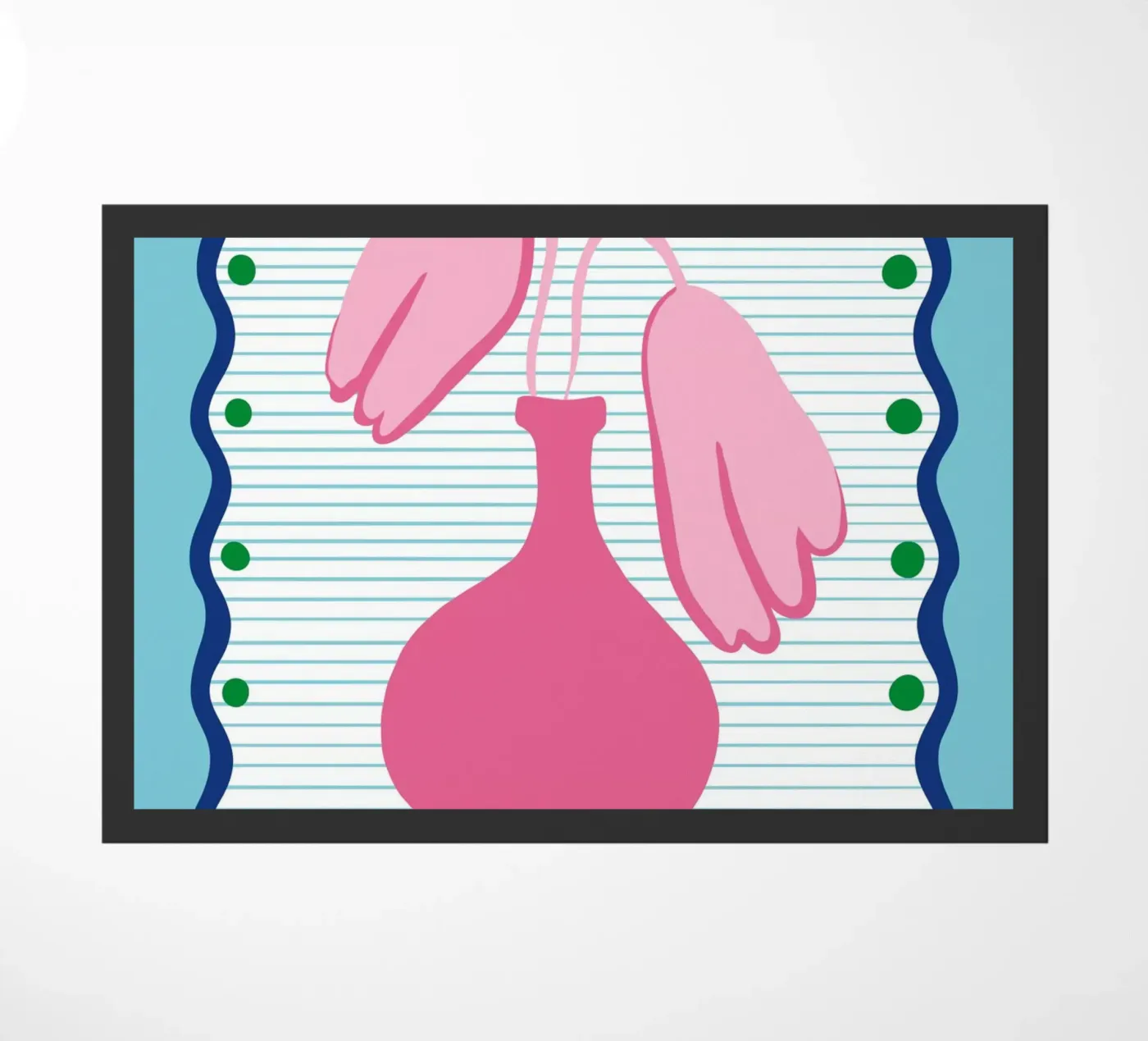 Harmony deurmat van Miho Art Studio