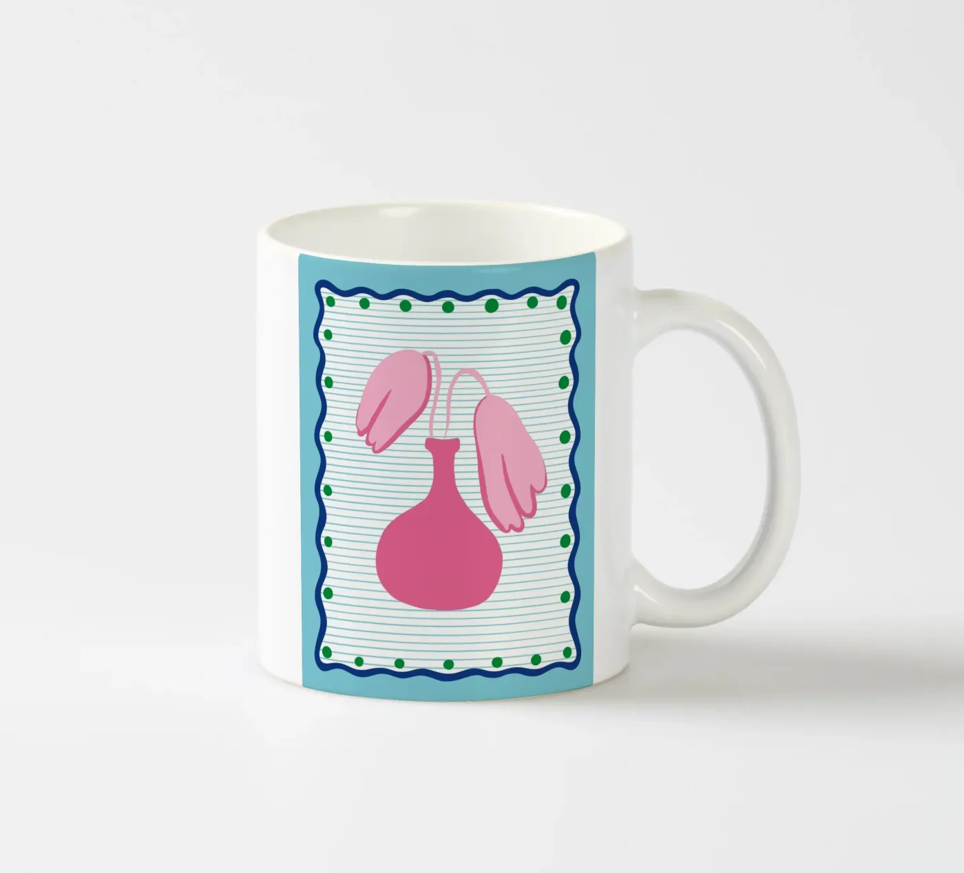 Harmony ceramic mug by Miho Art Studio