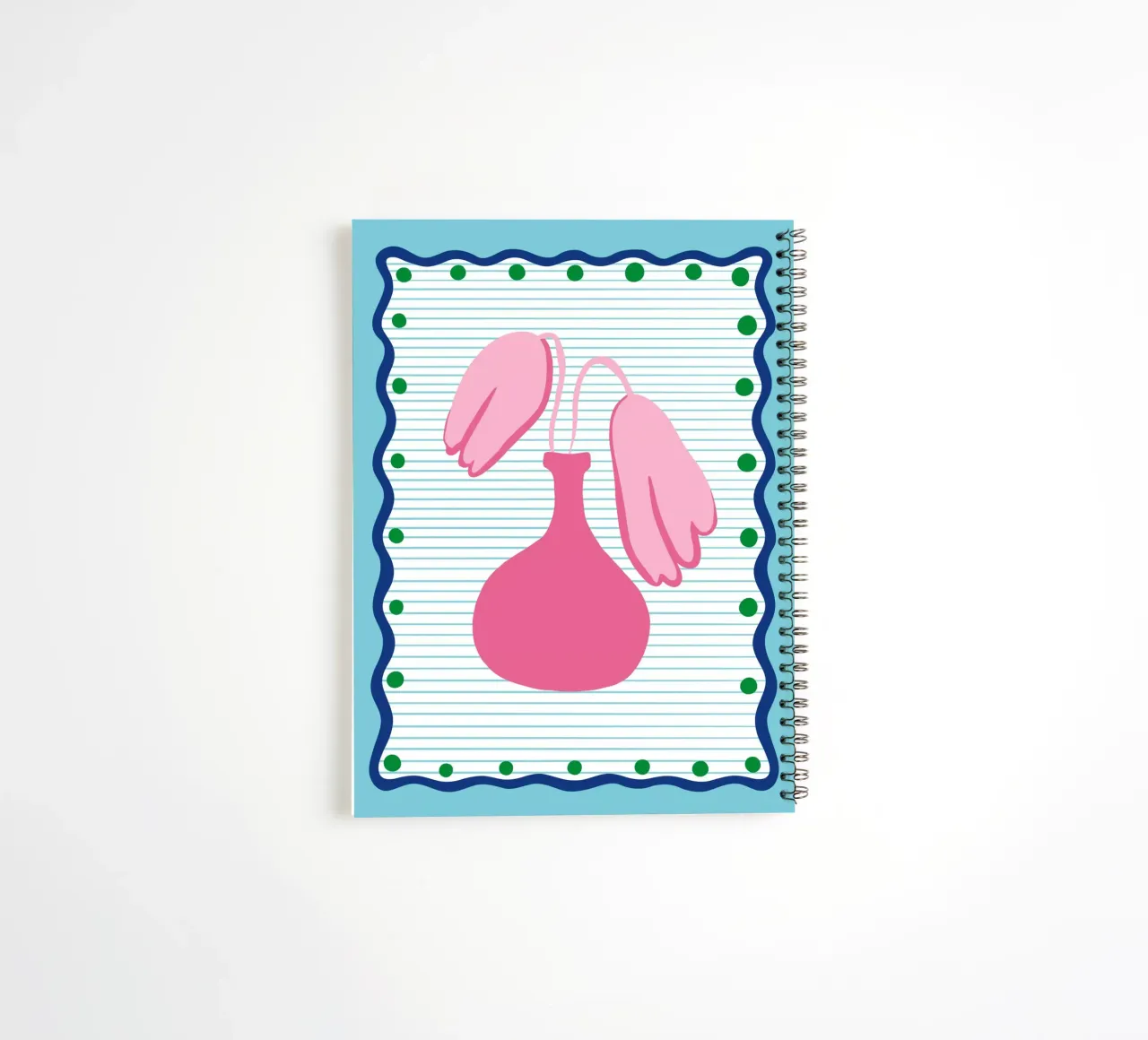 Harmony spiral notebook by Miho Art Studio
