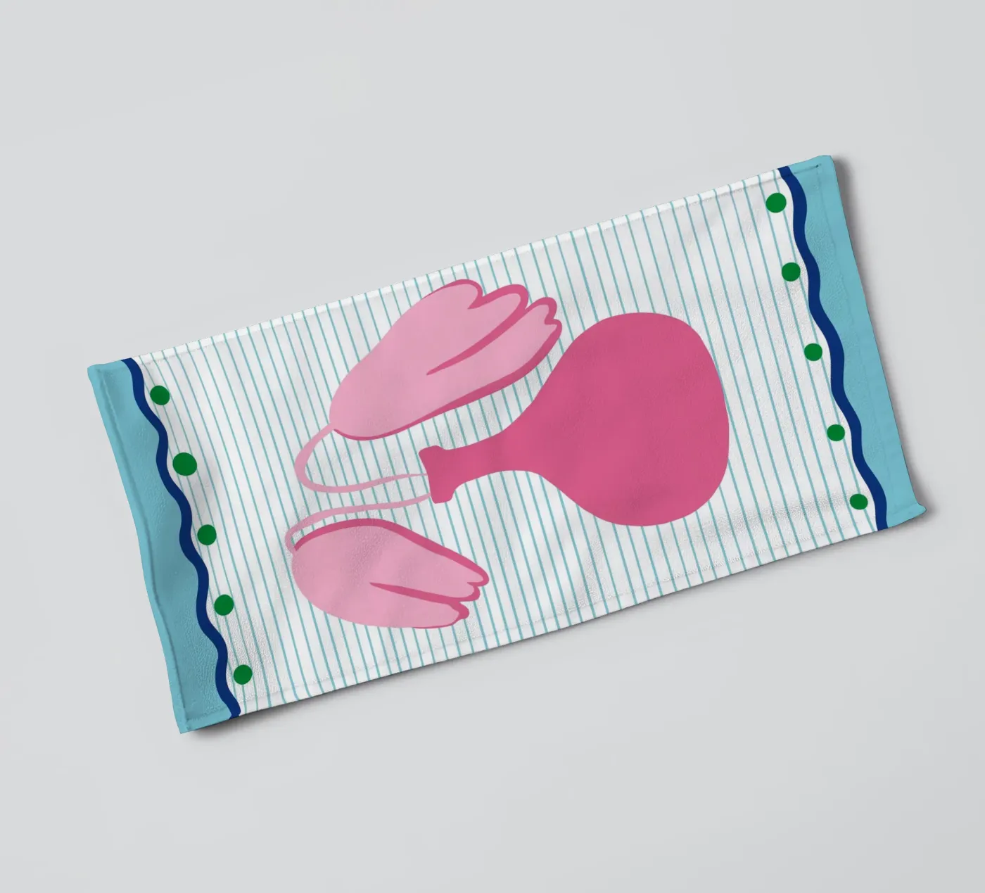 Harmony Handtuch von Miho Art Studio