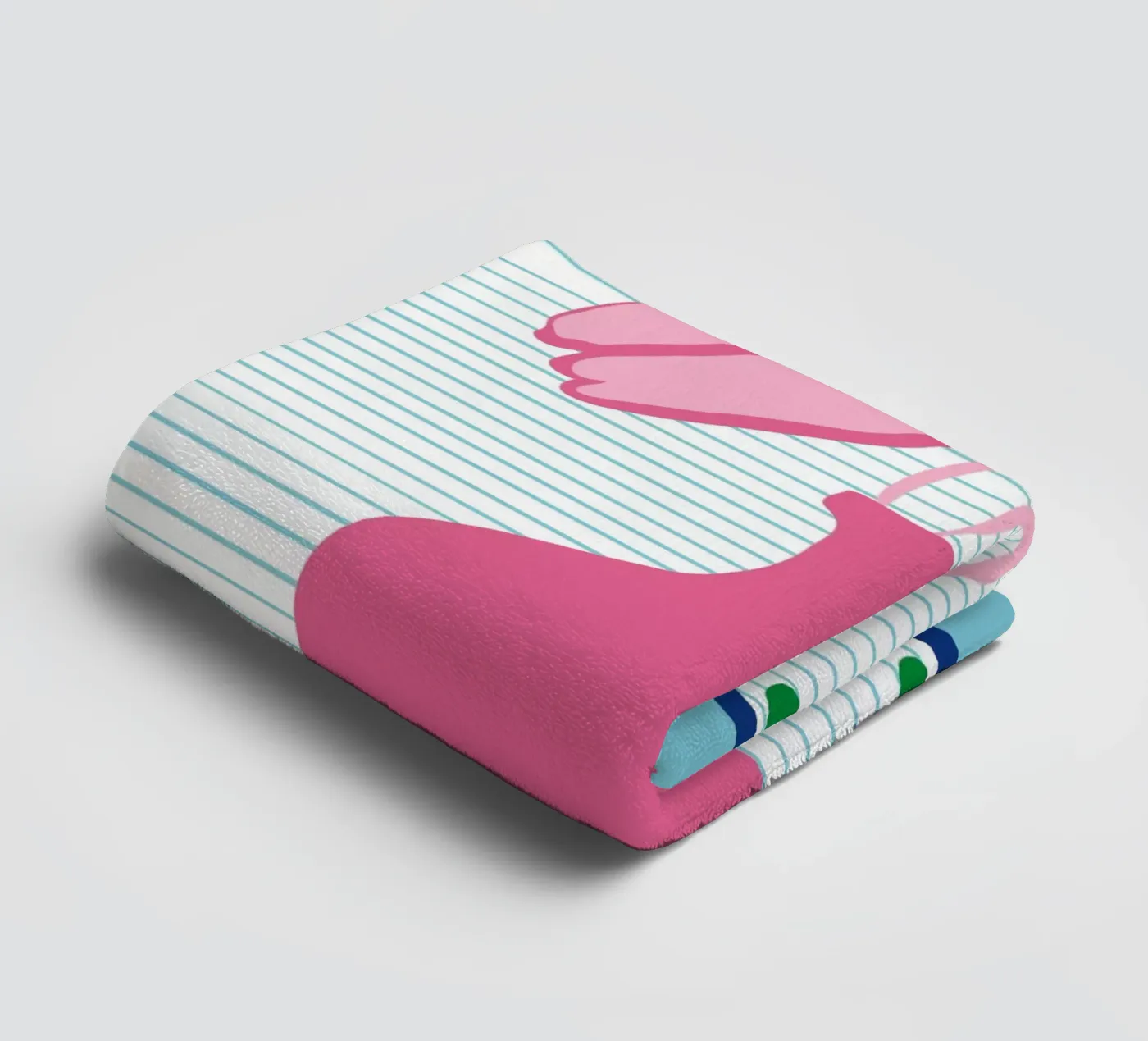 Harmony Handtuch von Miho Art Studio