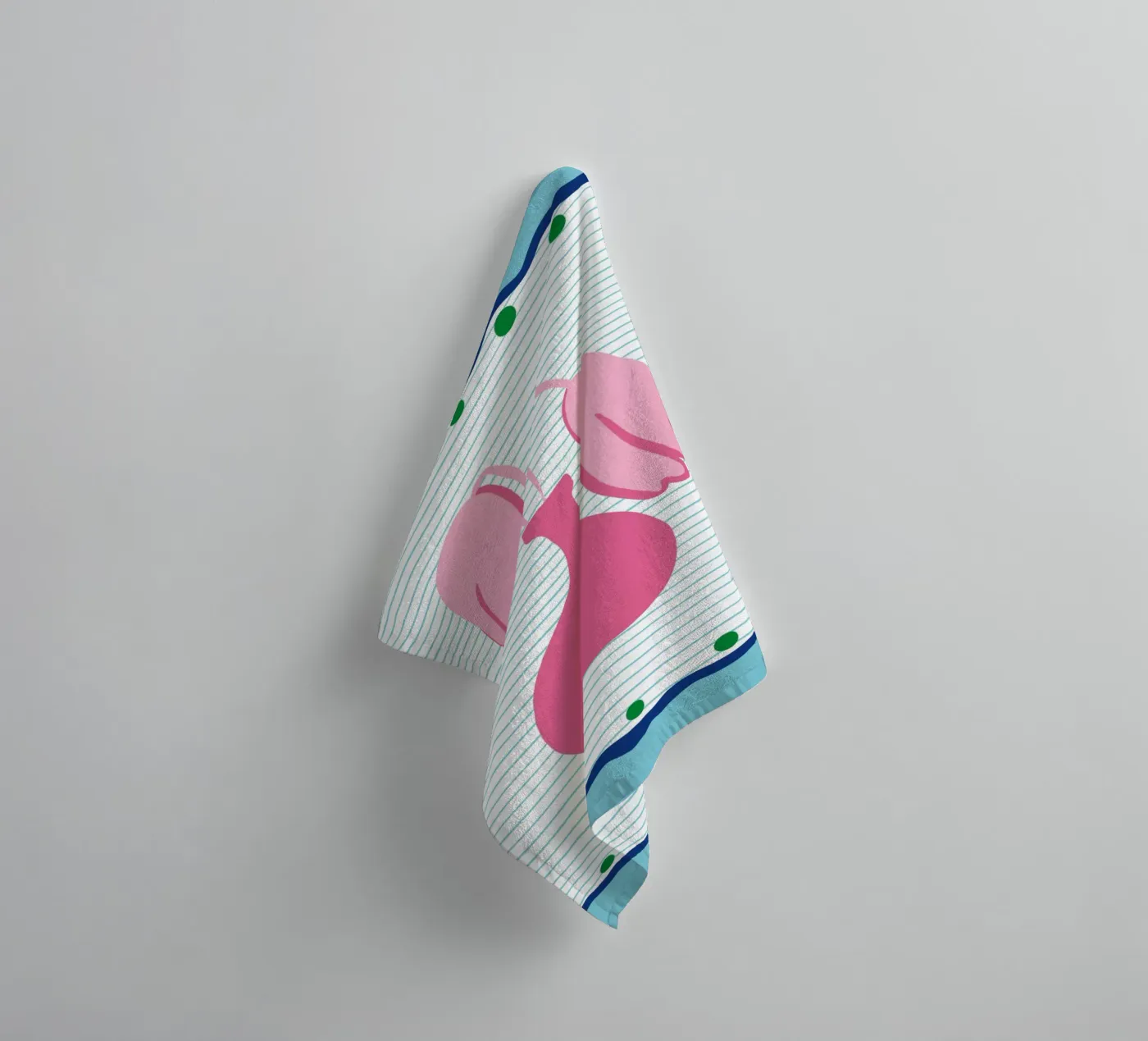 Harmony Handtuch von Miho Art Studio