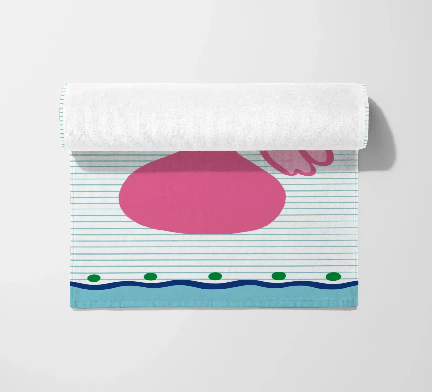 Harmony Strandtuch von Miho Art Studio