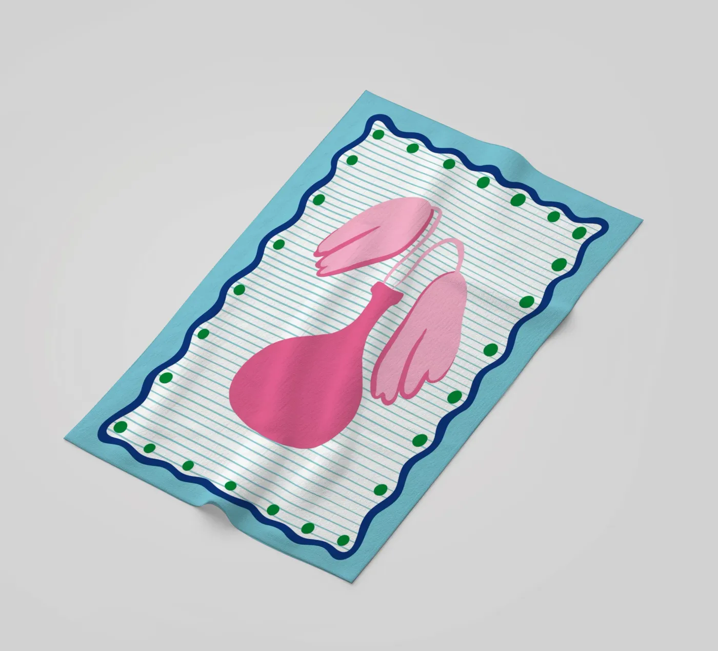 Harmony Strandtuch von Miho Art Studio