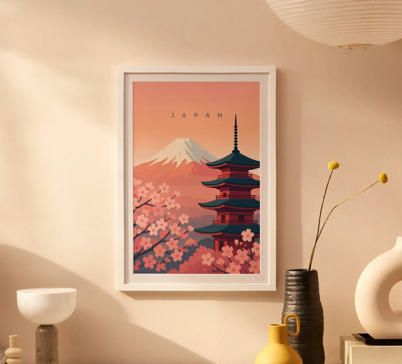 Japan poster da minimalist designs