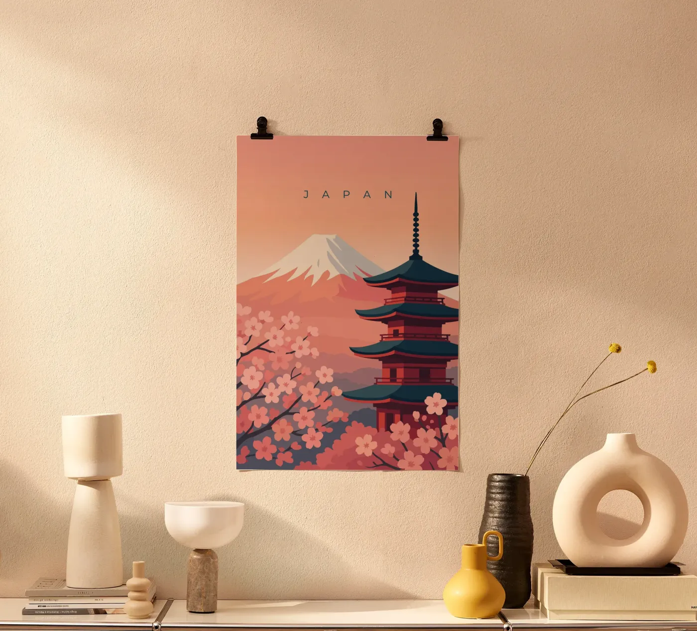 Japan poster da minimalist designs