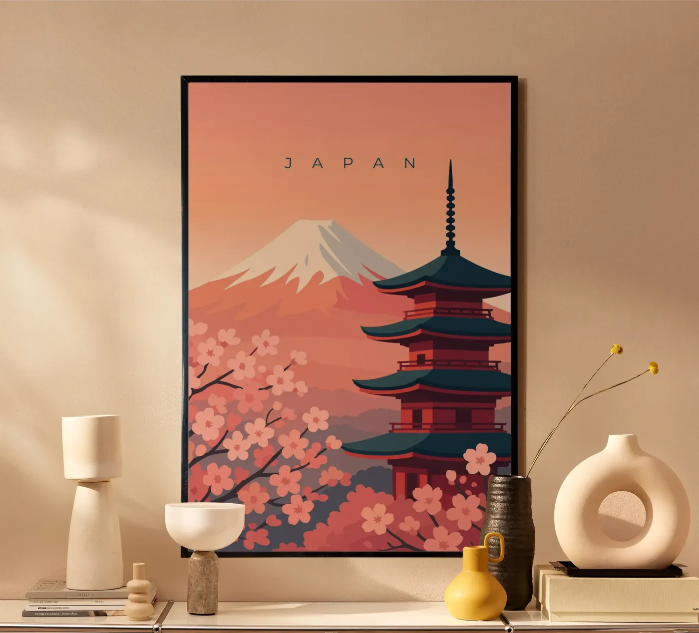 Japan poster da minimalist designs