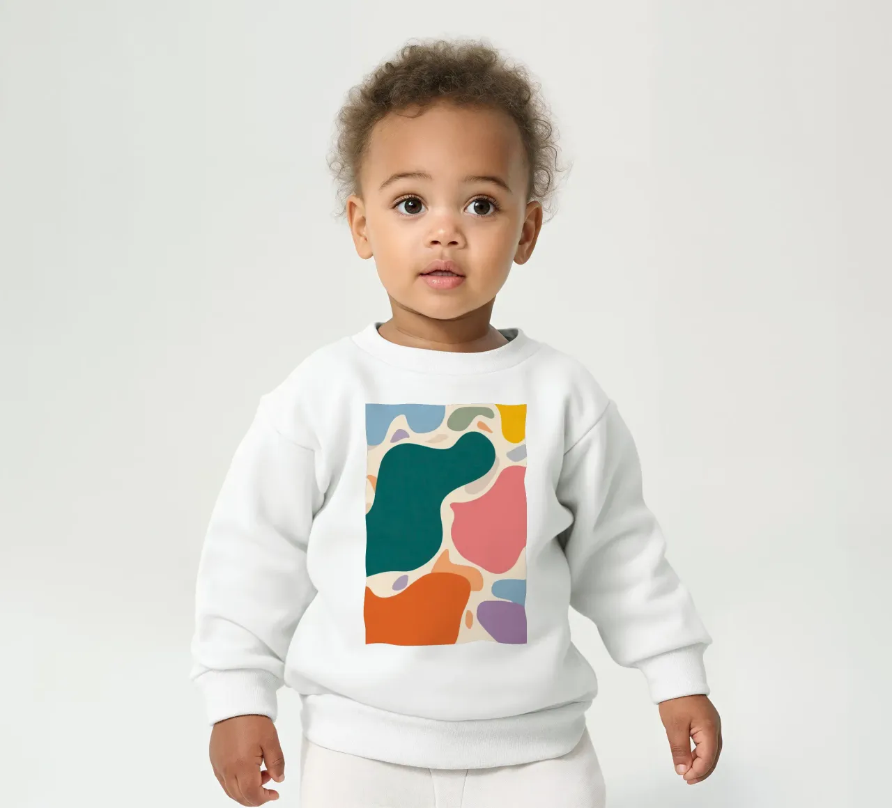 Collisione di colori in grassetto felpa neonato da Sky Velour