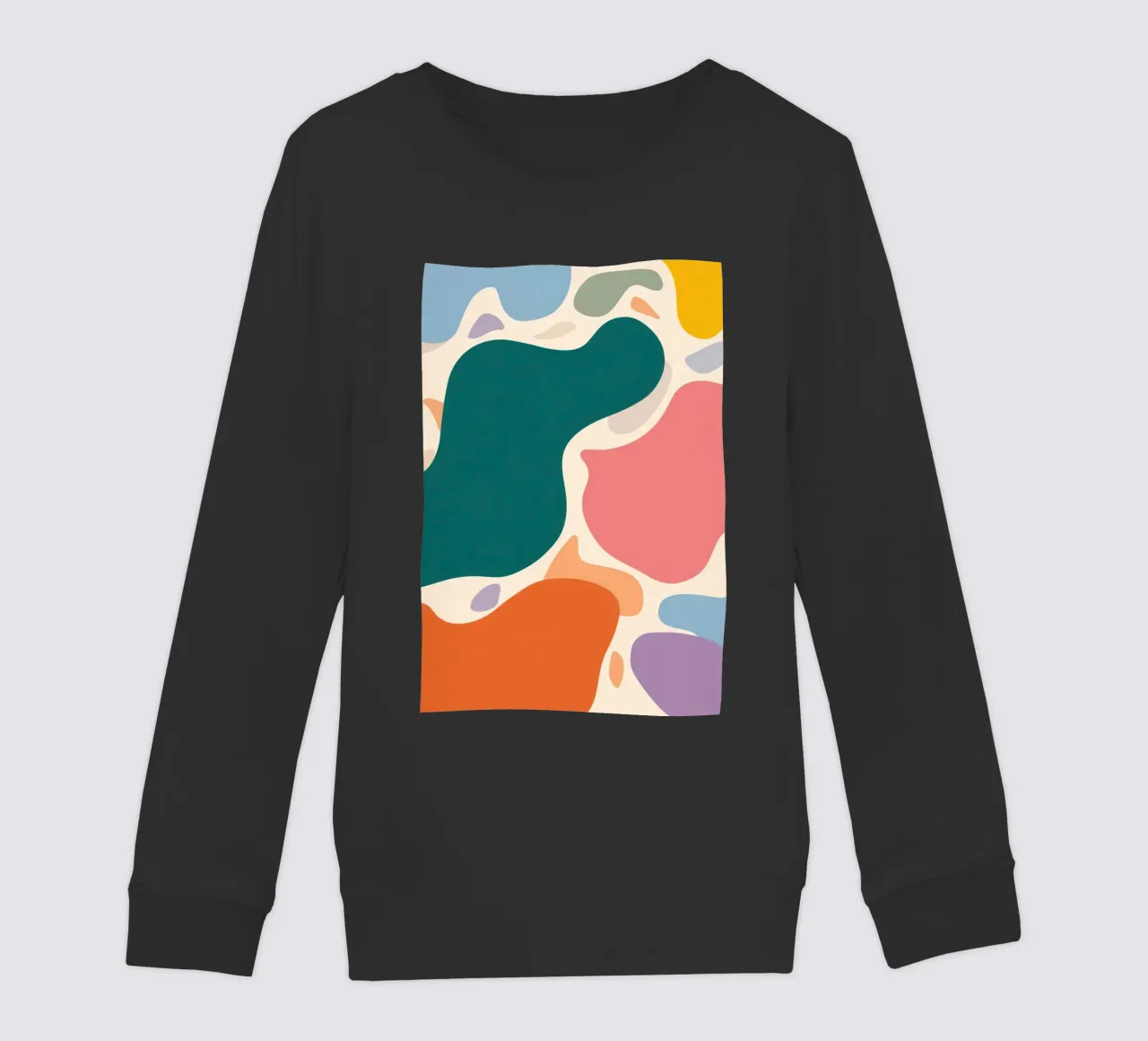 Collisione di colori in grassetto felpa bambino da Sky Velour