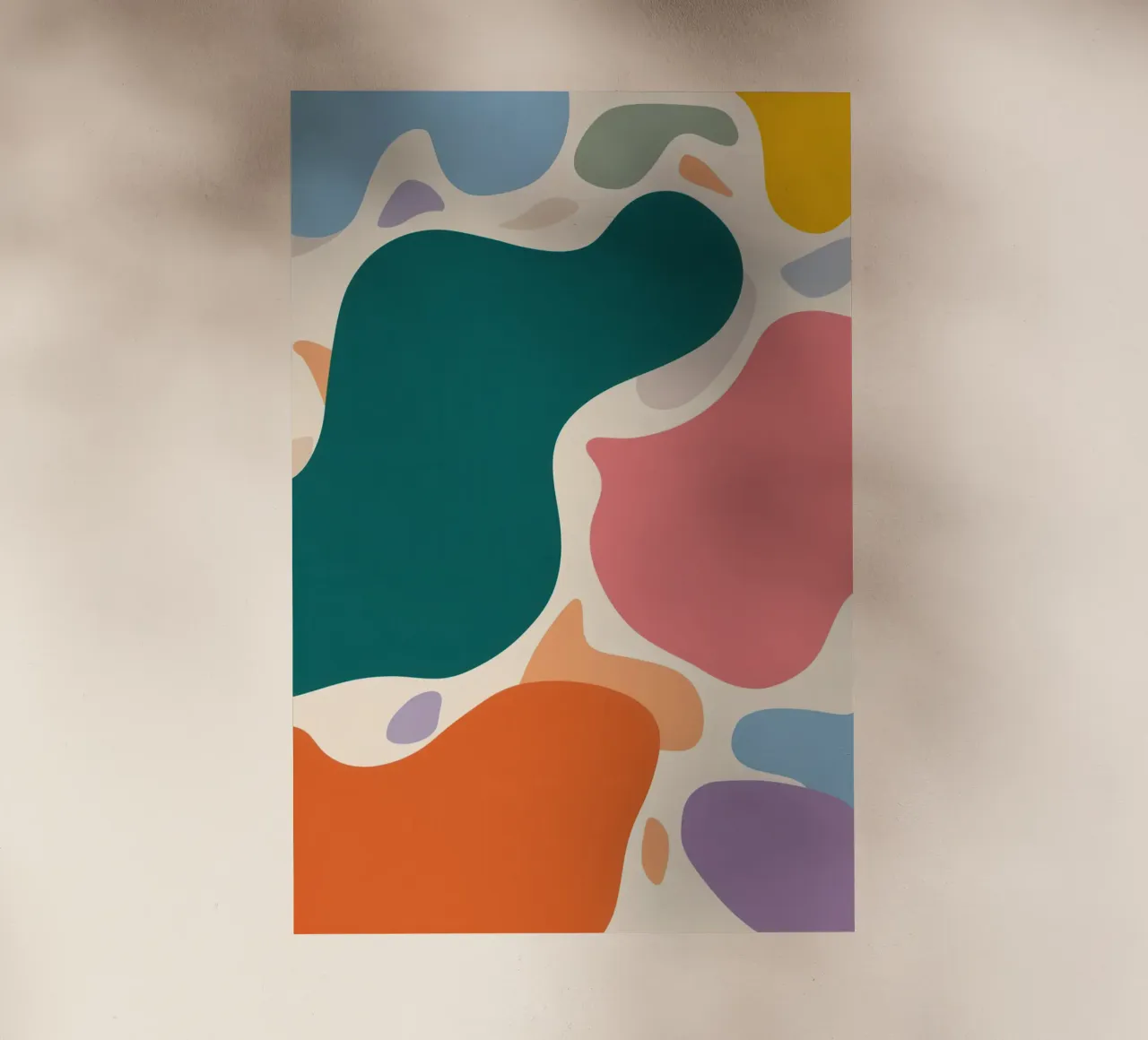 Collisione di colori in grassetto pellicola backlit da Sky Velour