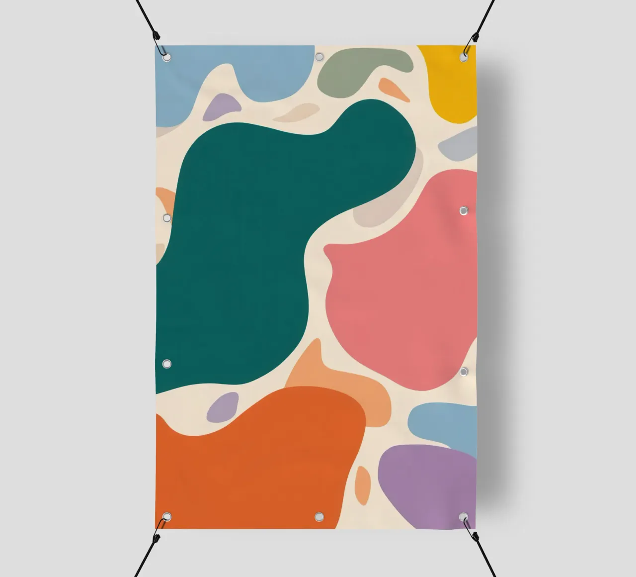 Collisione di colori in grassetto telo in pvc da Sky Velour