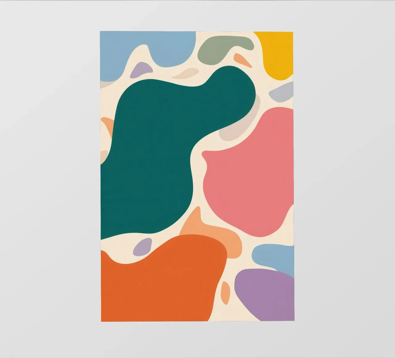 Collisione di colori in grassetto telo in pvc da Sky Velour