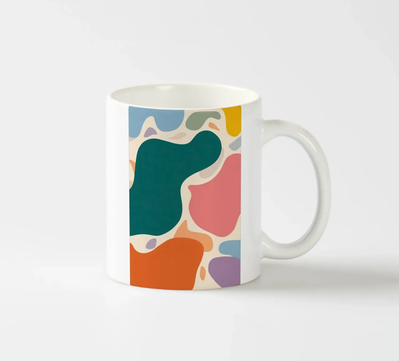 Collisione di colori in grassetto tazza in ceramica da Sky Velour