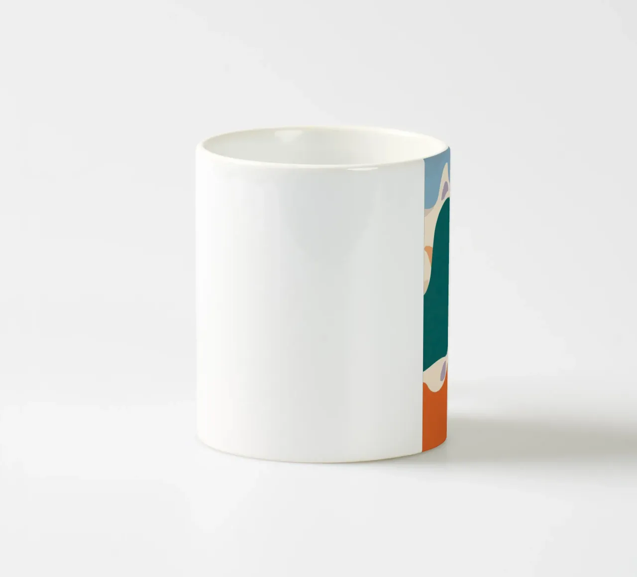 Collisione di colori in grassetto tazza in ceramica da Sky Velour