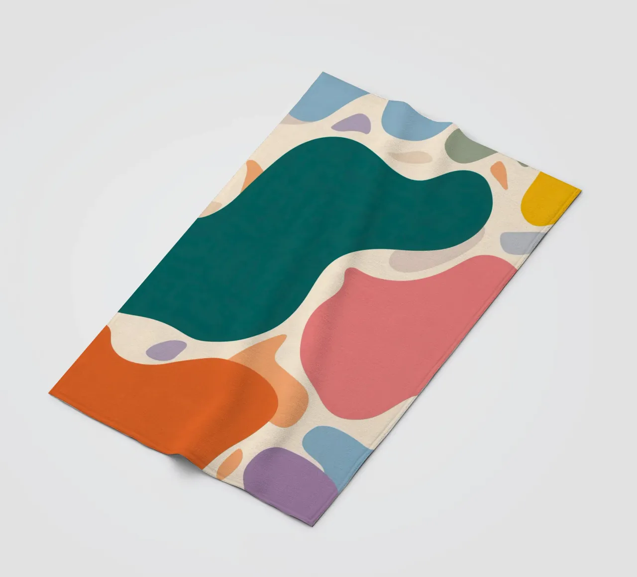 Collisione di colori in grassetto coperta in pile da Sky Velour