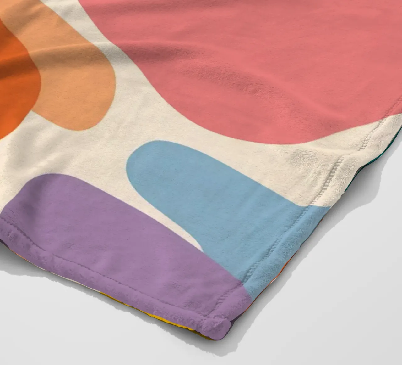 Collisione di colori in grassetto coperta in pile da Sky Velour