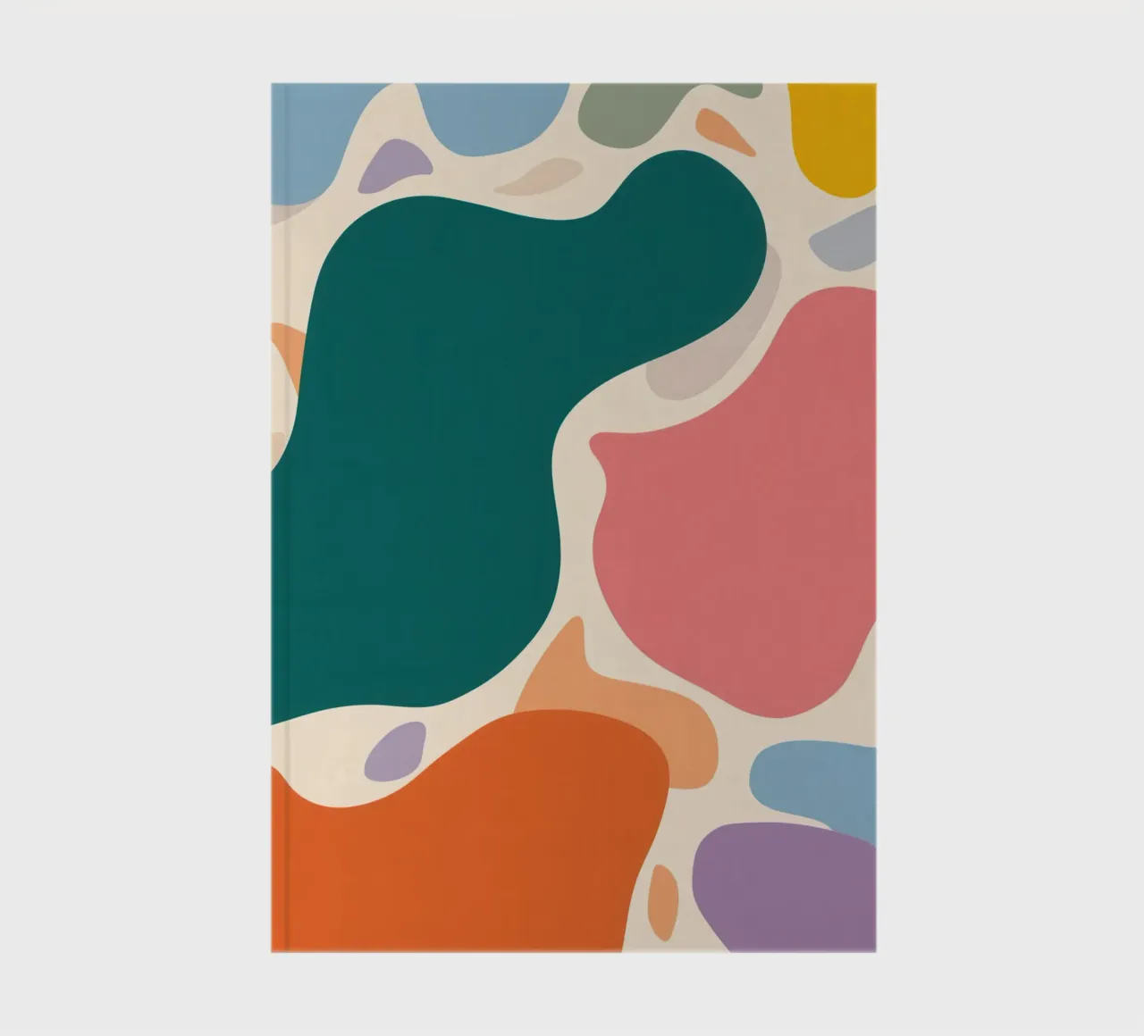 Bold Color Collision notebook by Sky Velour