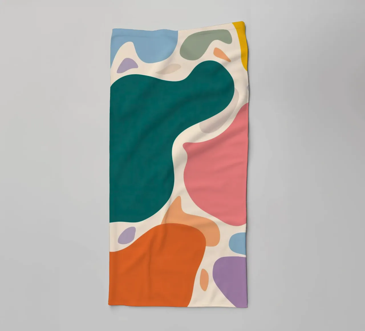 Collisione di colori in grassetto asciugamano da bagno da Sky Velour