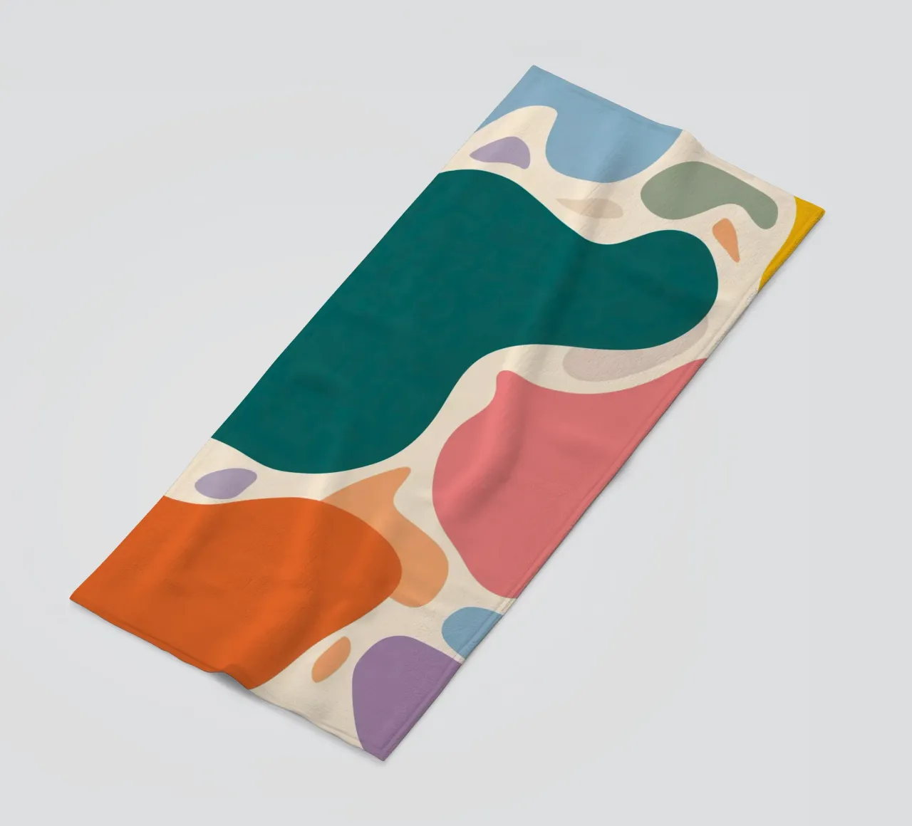 Collisione di colori in grassetto telo mare da Sky Velour