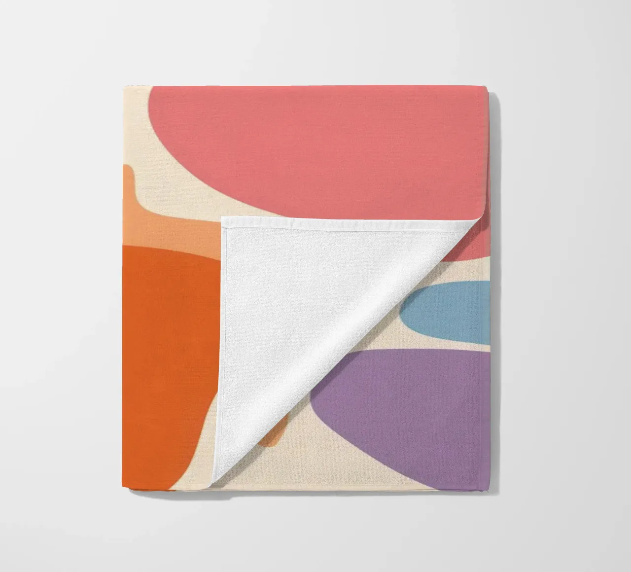 Collisione di colori in grassetto telo mare da Sky Velour