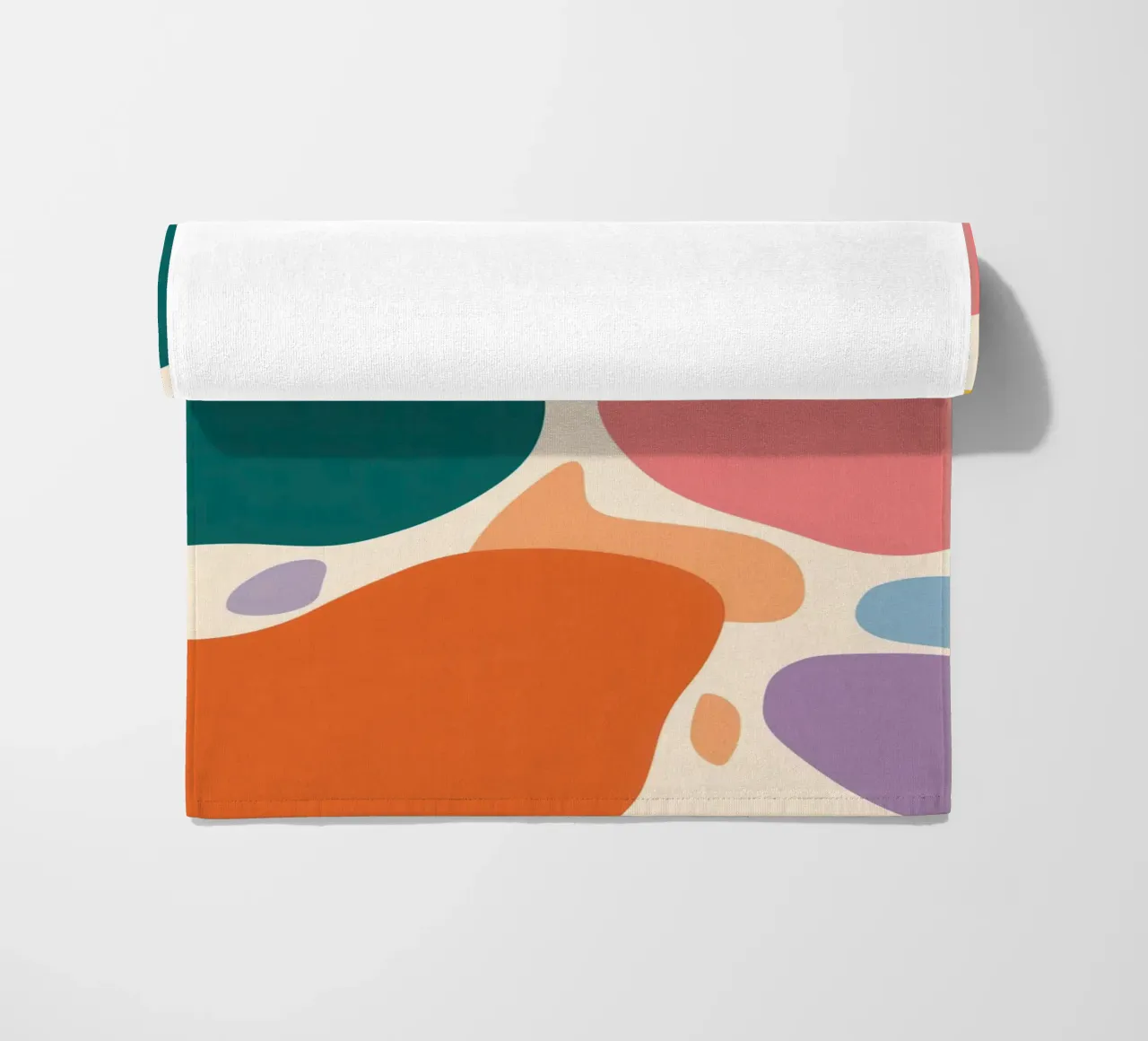 Collisione di colori in grassetto telo mare da Sky Velour