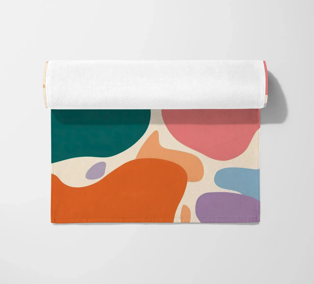 Collisione di colori in grassetto telo mare da Sky Velour