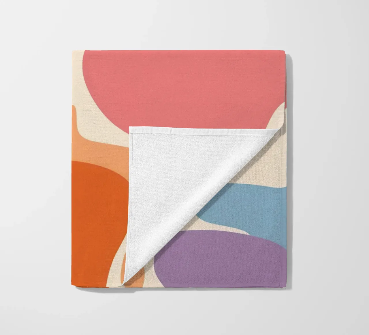 Collisione di colori in grassetto telo mare da Sky Velour