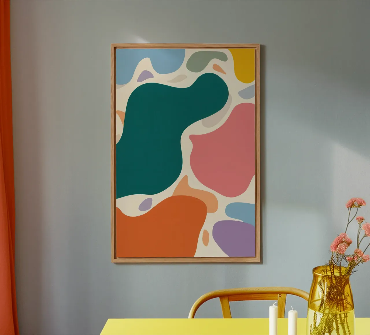 Collisione di colori in grassetto alluminio dibond da Sky Velour