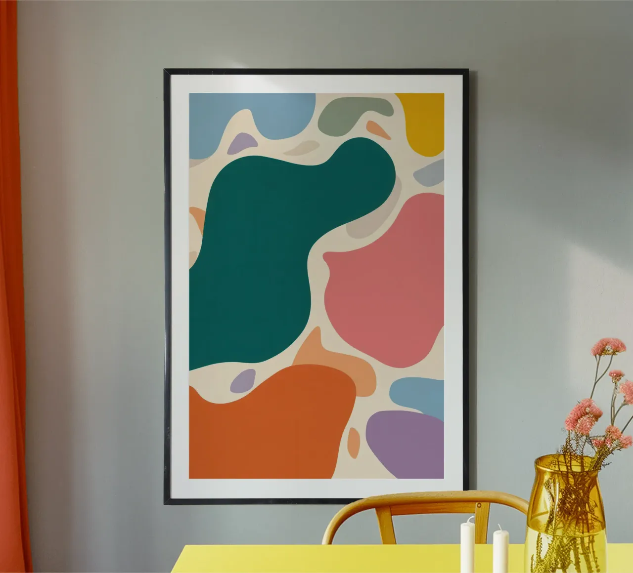 Collisione di colori in grassetto carta hahnemühle da Sky Velour