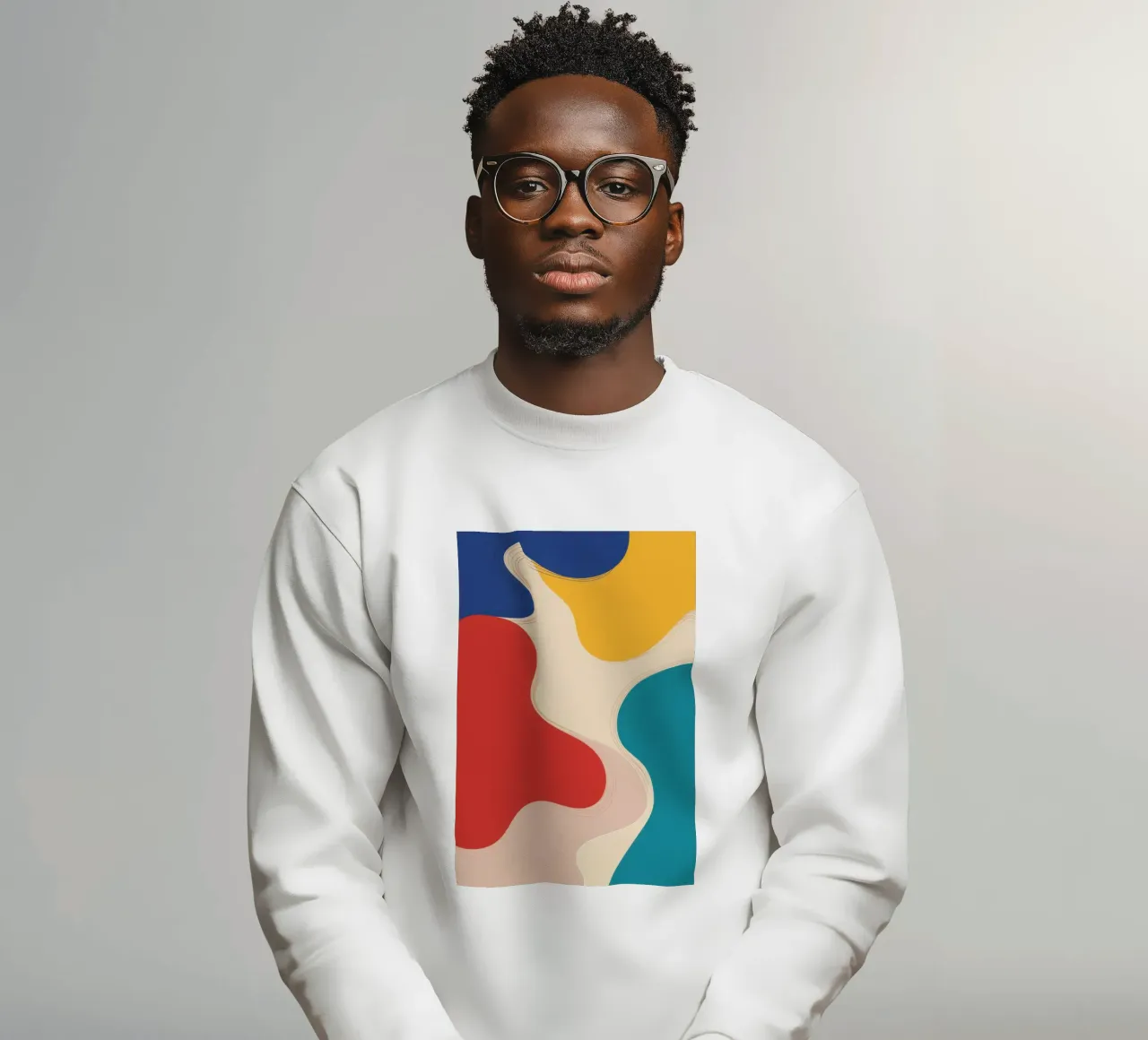 Forme di lava fusa felpa da Sky Velour