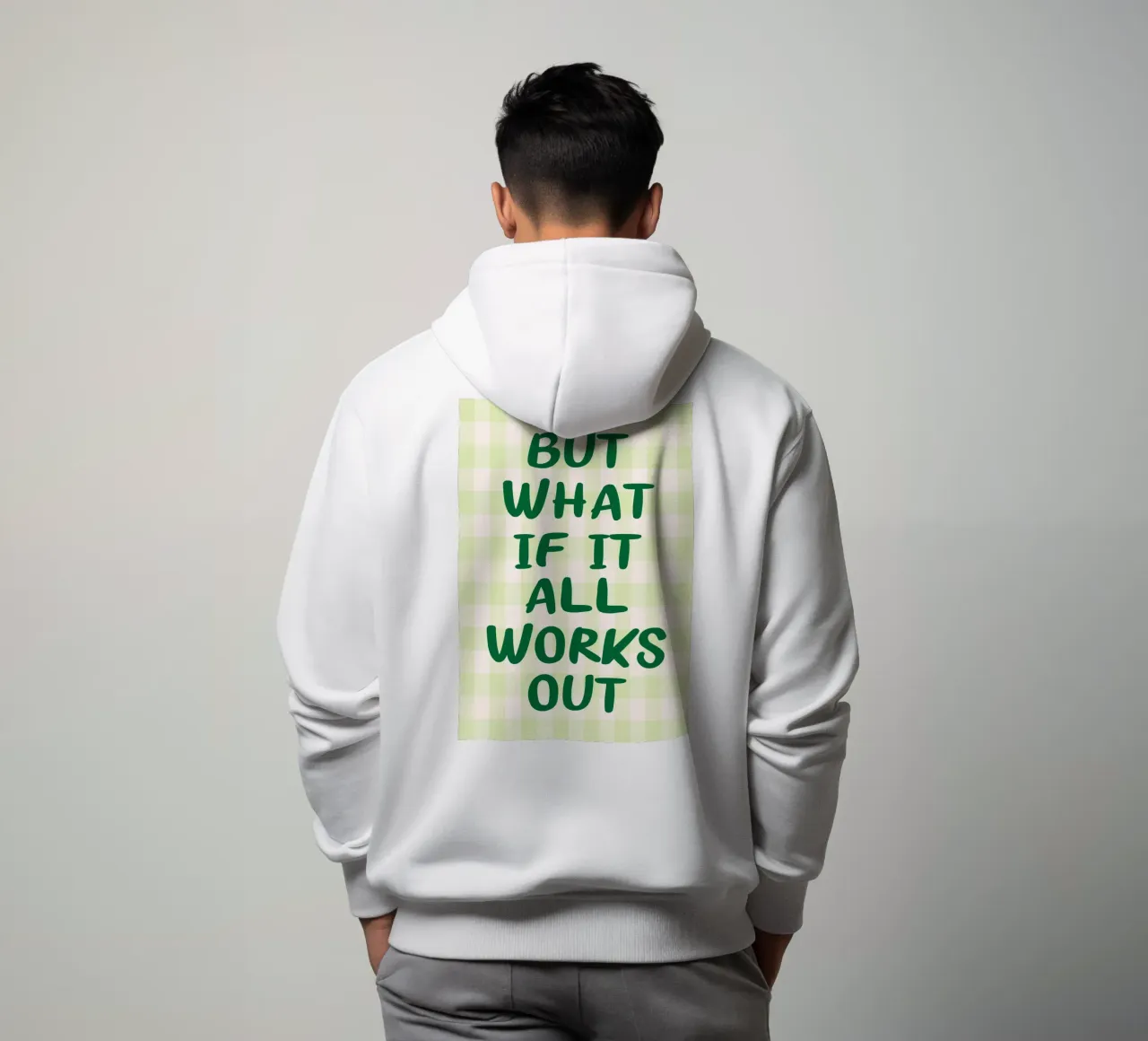 Ma se tutto si risolvesse? felpa con cappuccio da kaiyasii