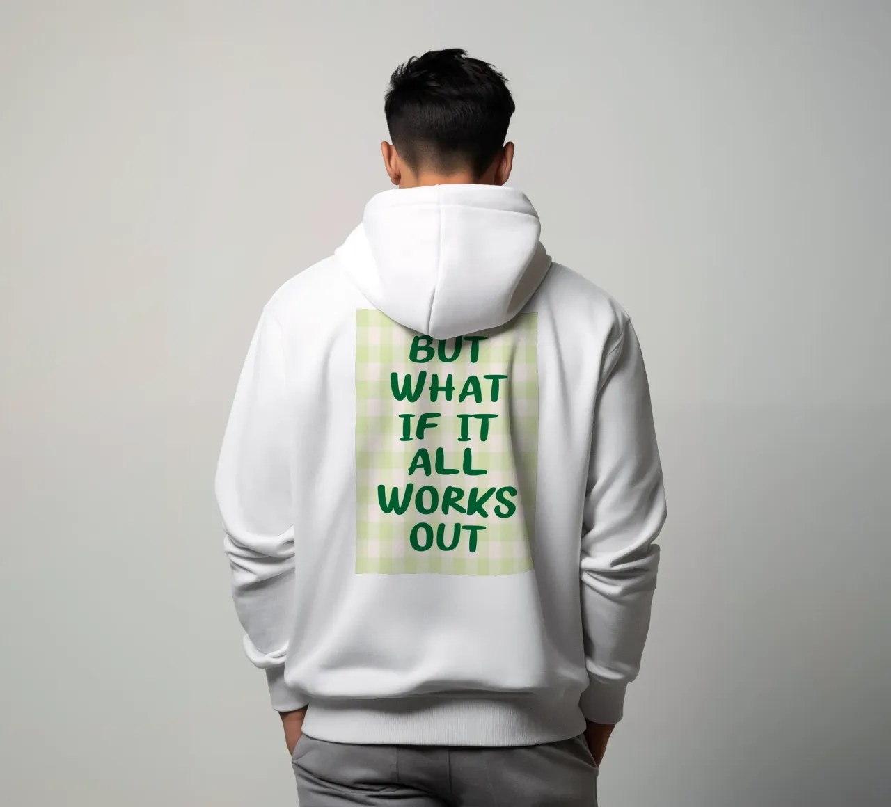 Ma se tutto si risolvesse? felpa con cappuccio da kaiyasii