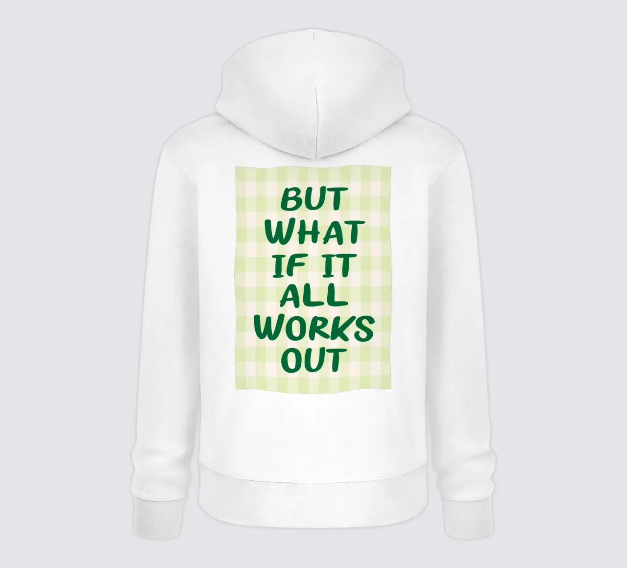 Ma se tutto si risolvesse? felpa con cappuccio da kaiyasii