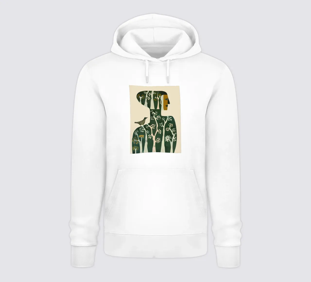 Foresta all'interno felpa con cappuccio da Sienna Atelier