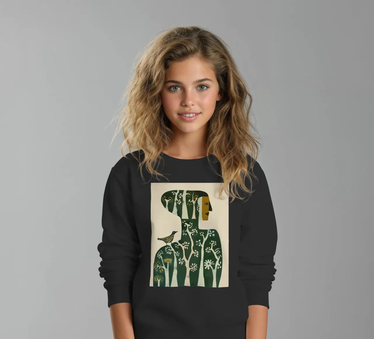 Foresta all'interno felpa bambino da Sienna Atelier