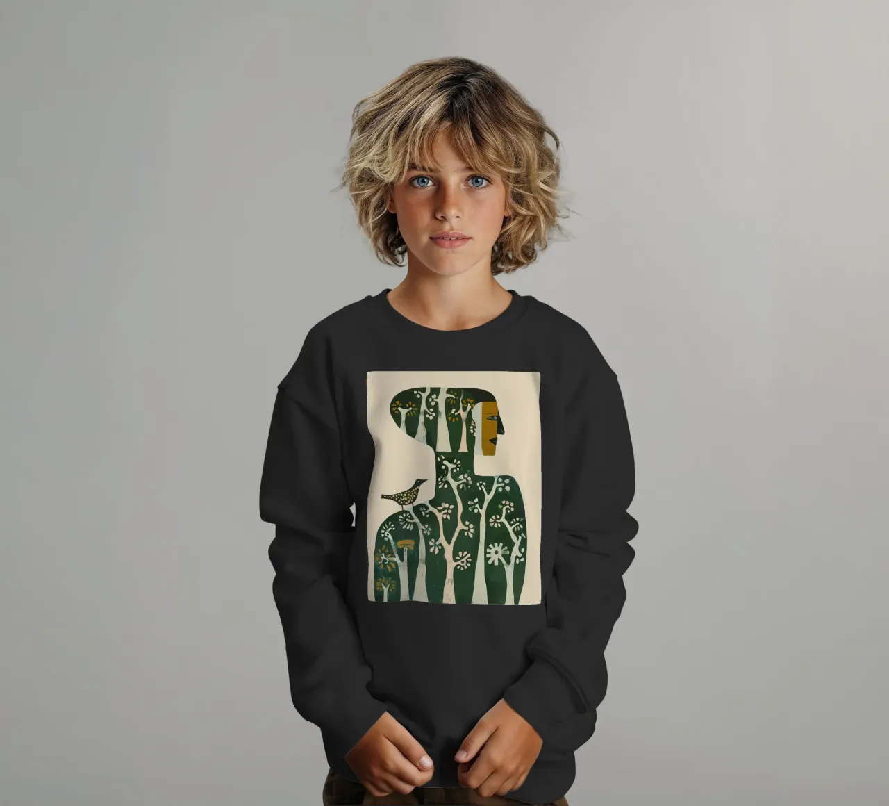 Foresta all'interno felpa bambino da Sienna Atelier