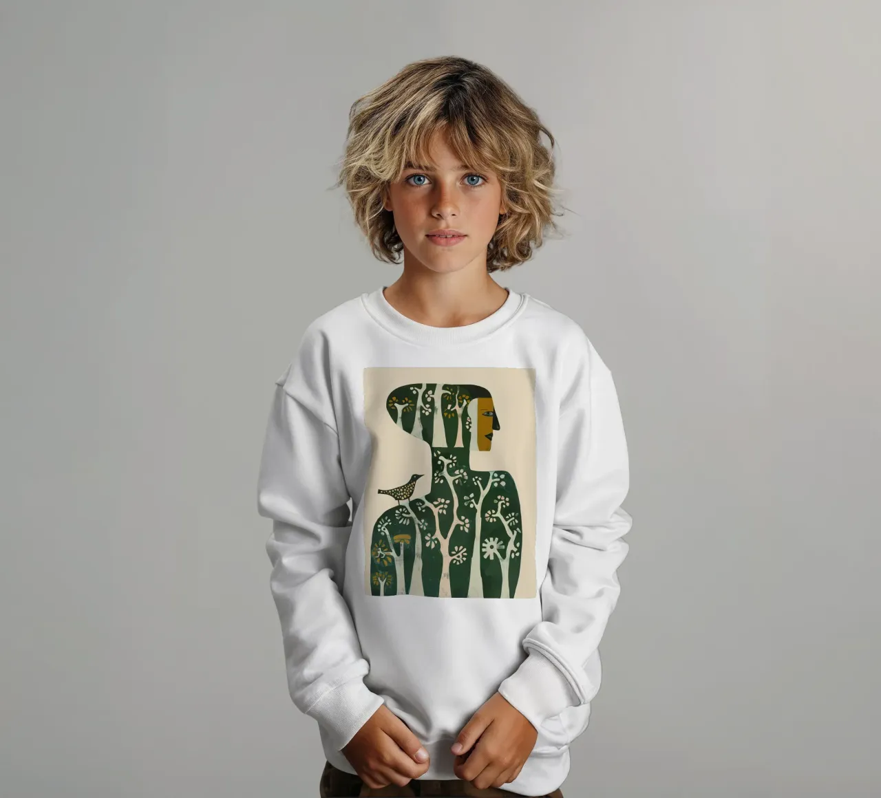 Foresta all'interno felpa bambino da Sienna Atelier