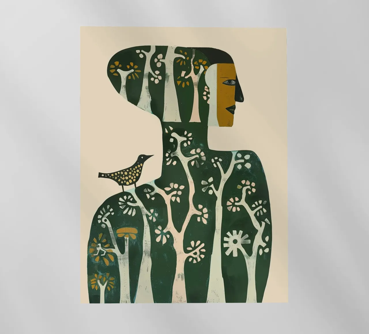 Foresta all'interno pellicola backlit da Sienna Atelier