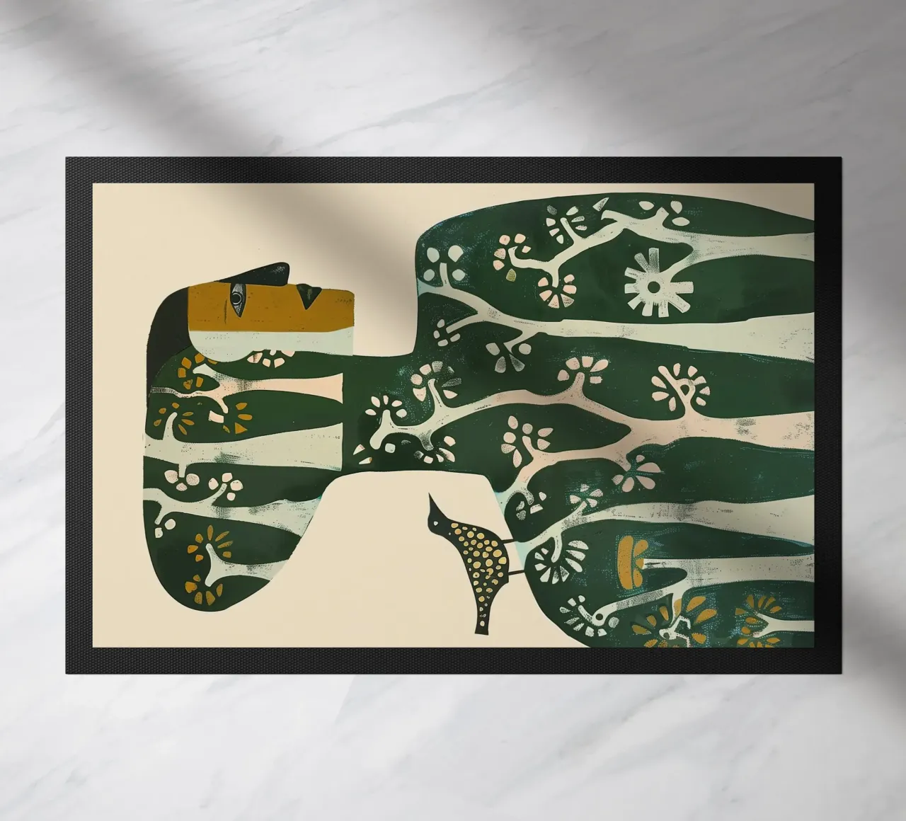 Foresta all'interno zerbino da Sienna Atelier