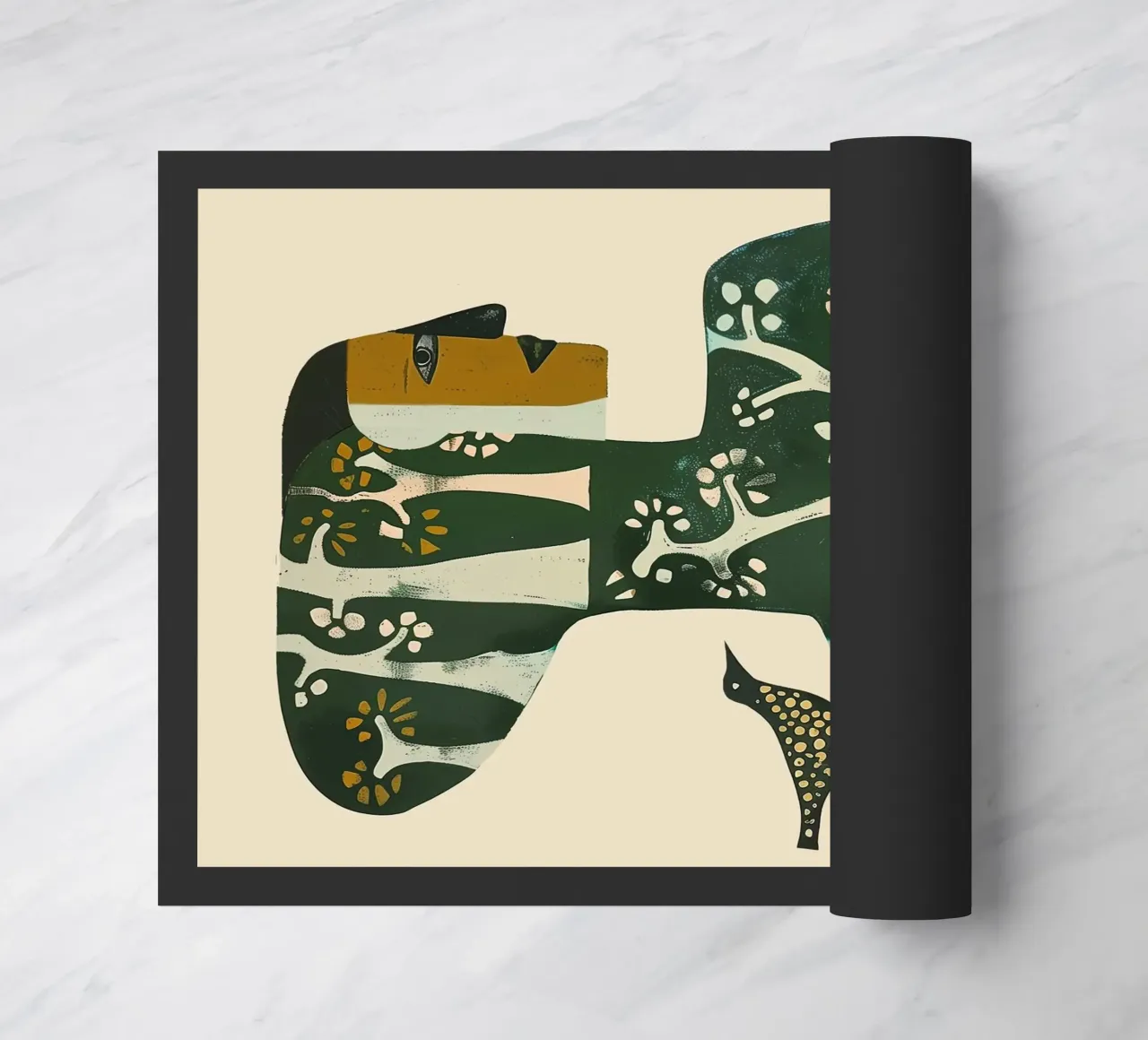 Foresta all'interno zerbino da Sienna Atelier