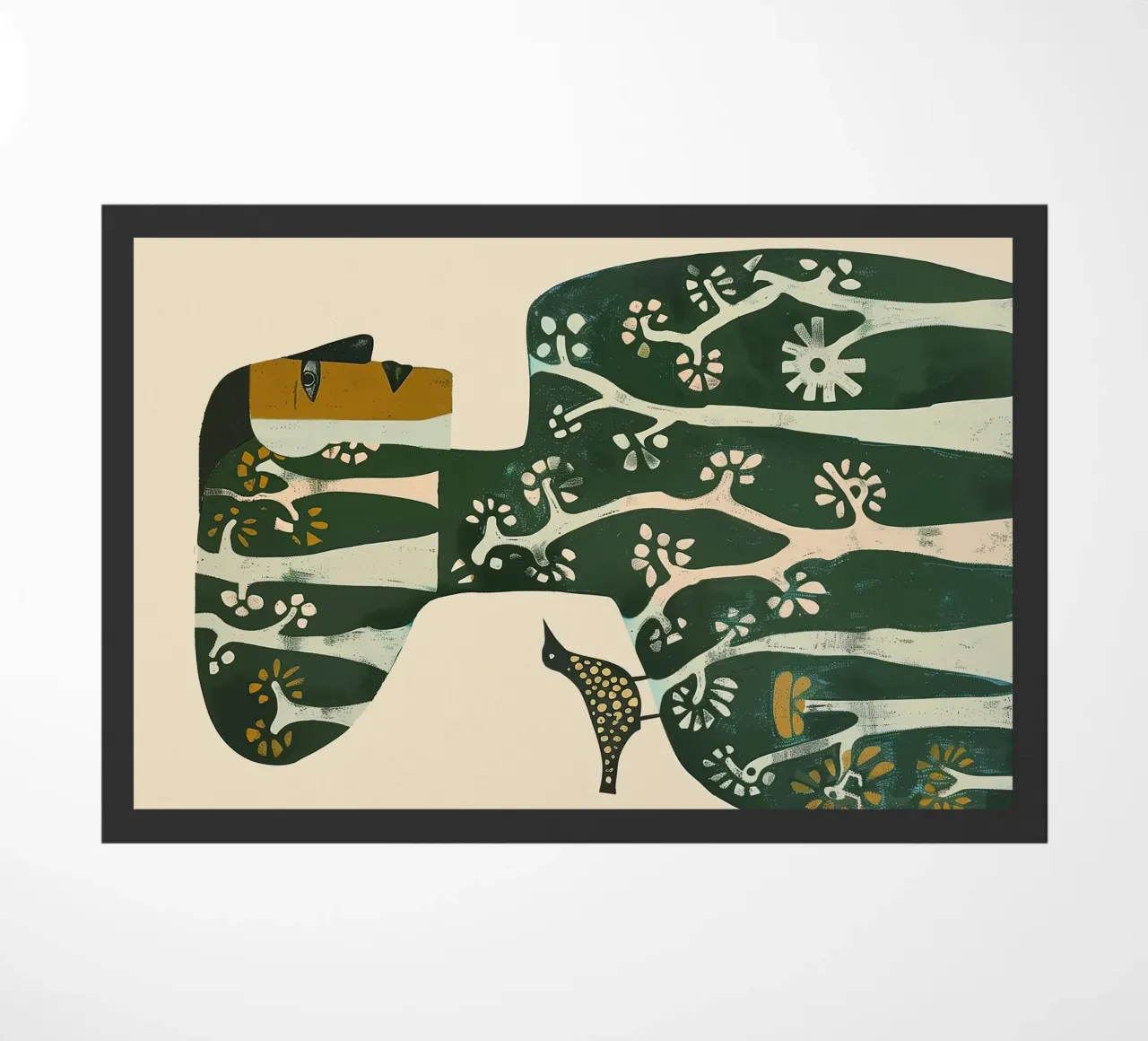 Foresta all'interno zerbino da Sienna Atelier