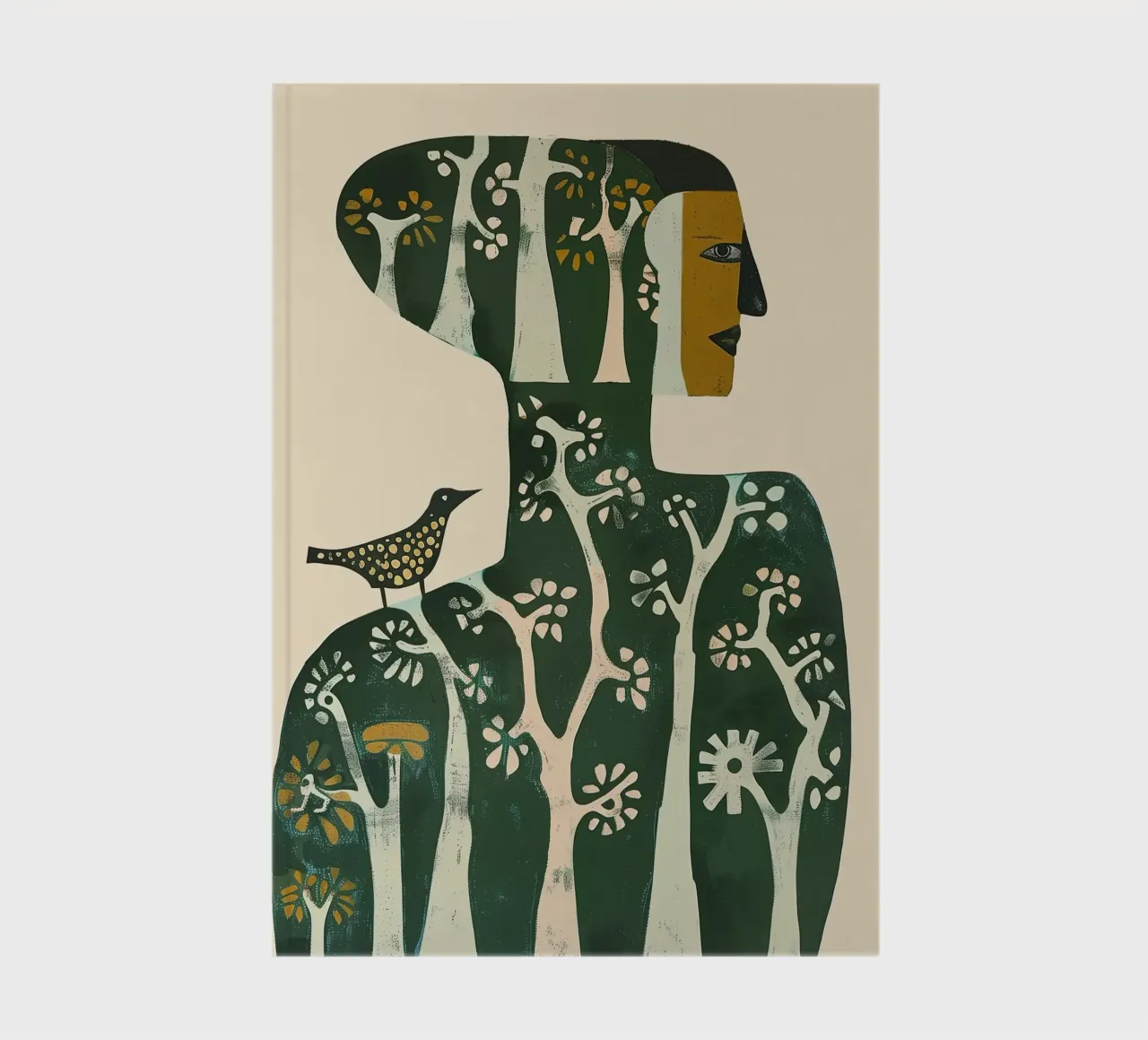 Forest Within notebook by Sienna Atelier