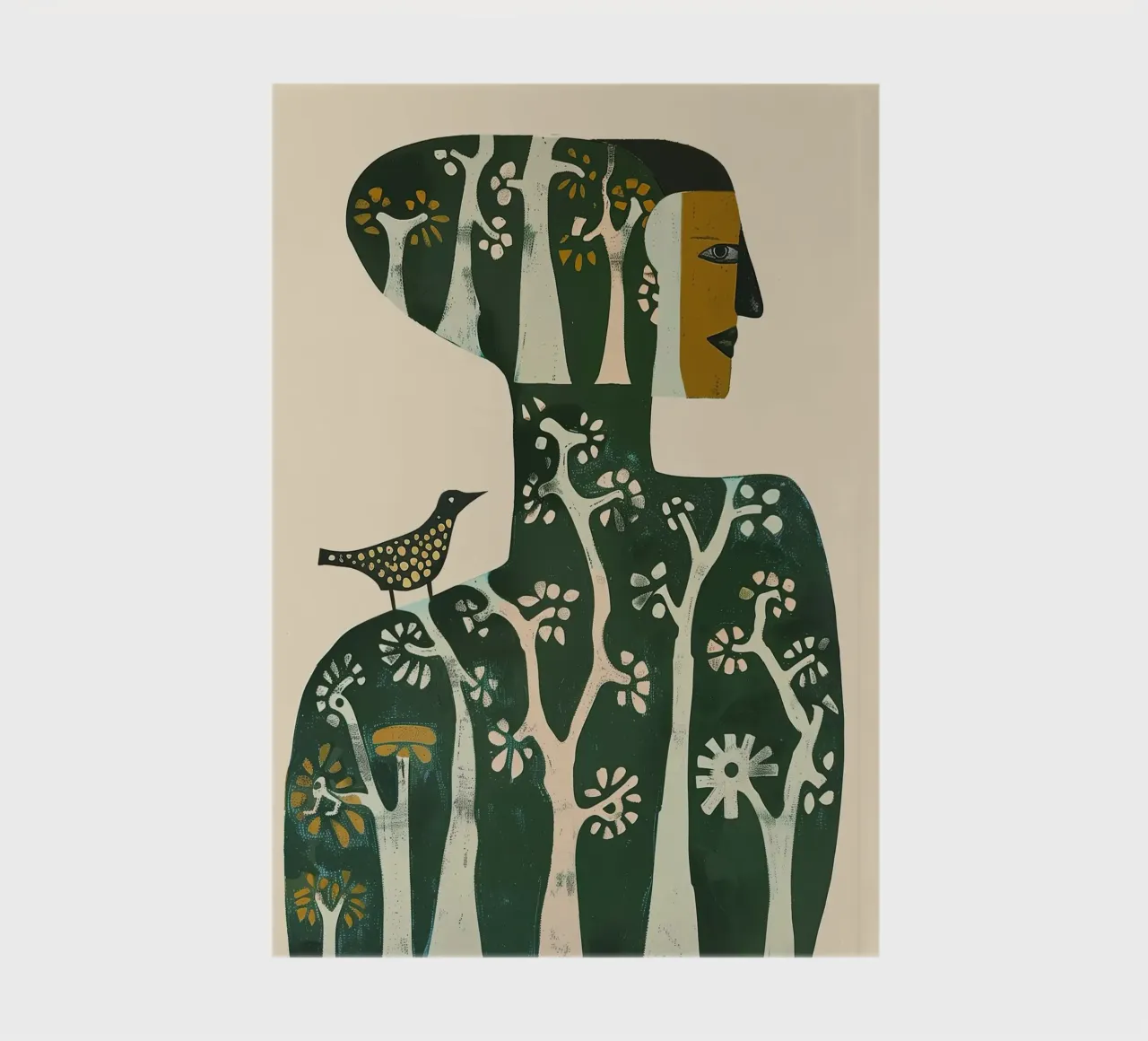 Forest Within notebook by Sienna Atelier